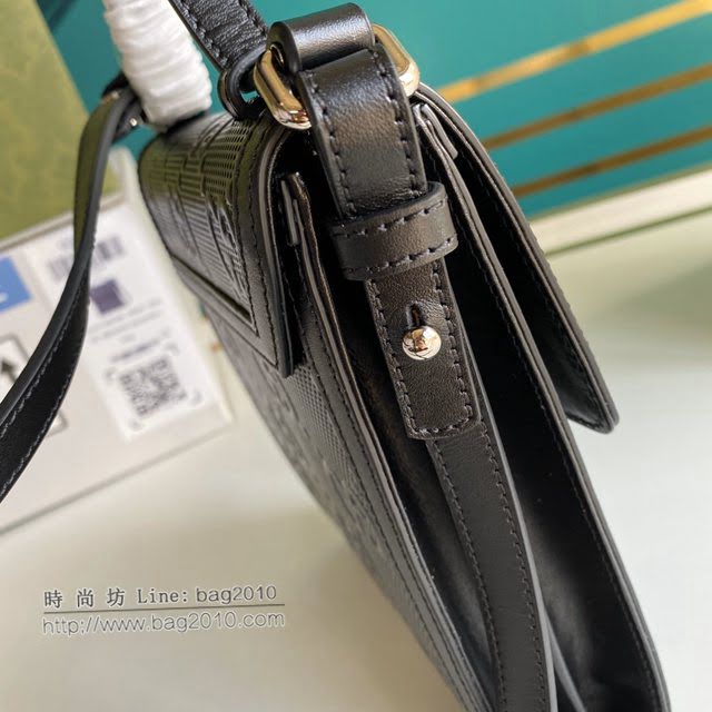 Gucci顶级男女包包 古驰GG压花翻盖手提邮差包 Gucci手提肩背斜挎包 627470  gdj1552